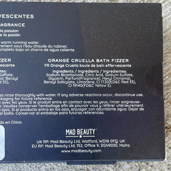 Disney Villains Bath Fizzer Trio NEW Passionfruit discontinued kids fun colorful - Picture 5 of 5